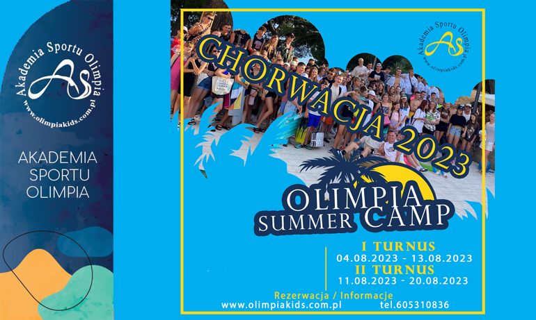 OLIMPIA SUMMER CAMP CHORWACJA 2023